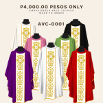 AVC-0001 Embroidered Chasuble (AVC-0001)