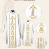 Our Lady of Fatima Chasuble Design (AVC-OLF-0009)