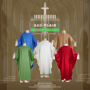Plain Chasuble (AVC-PLAIN)
