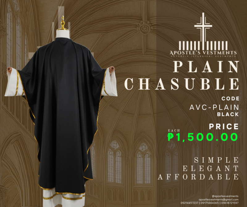 Plain Chasuble (AVC-PLAIN)