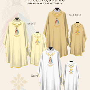 DIVINE MERCY CHASUBLE DESIGN (AVC-DM-0008)
