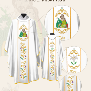ST. JOSEPH, HUSBAND OF MARY CHASUBLE DESIGN (AVC-SJHM-0008)