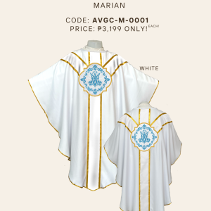GOTHIC CHASUBLE DESIGN-MARIAN (AVGC-M-0001)
