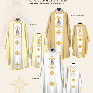 DIVINE MERCY CHASUBLE DESIGN (AVC-DM-0009)