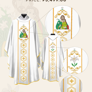 ST. JOSEPH, HUSBAND OF MARY CHASUBLE DESIGN (AVC-SJHM-0009)
