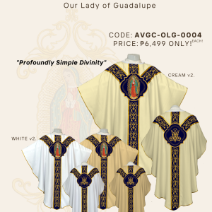 OUR LADY OF GUADALUPE GOTHIC CHASUBLE DESIGNS (AVGC-OLG-0005)