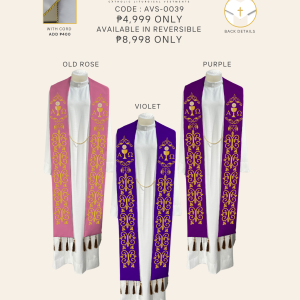 EMBROIDERED STOLE DESIGN (AVS-0039 )