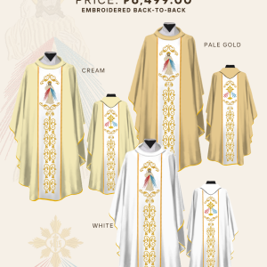 DIVINE MERCY CHASUBLE DESIGN (AVC-DM-0010)