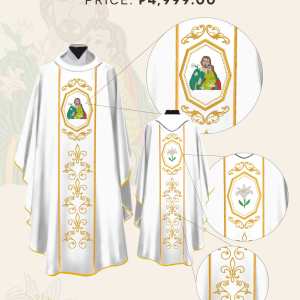 ST. JOSEPH, HUSBAND OF MARY CHASUBLE DESIGN (AVC-SJHM-0010)
