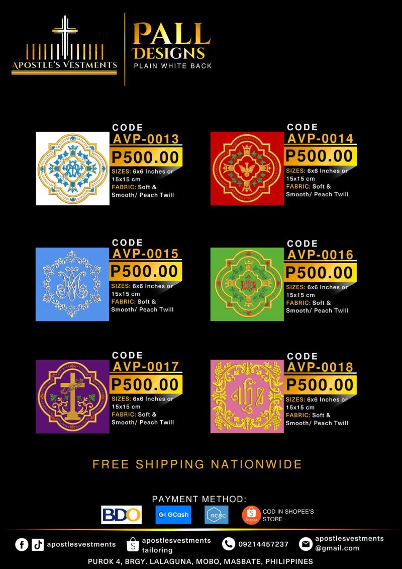 PALL DESIGNS (AVP-0013) - (AVP-0018)