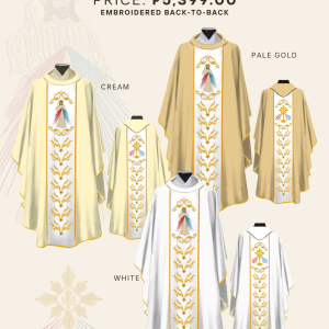 DIVINE MERCY CHASUBLE DESIGN (AVC-DM-0011)