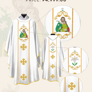 ST. JOSEPH, HUSBAND OF MARY CHASUBLE DESIGN (AVC-SJHM-0011)