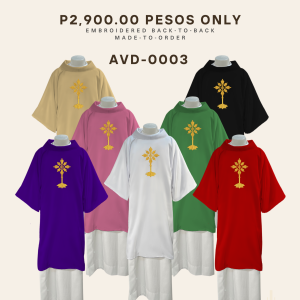 EMBROIDERED DALMATIC DESIGNS (AVD-0003)
