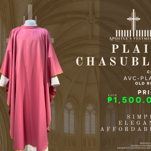 Plain Chasuble (AVC-PLAIN)