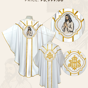 JESUS CHRIST PRAYING/PASSION GOTHIC CHASUBLE DESIGNS (AVGC-V2-JP-0002)
