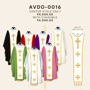 EMBROIDERED DETACHABLE ORPHREY (AVDO-0016)