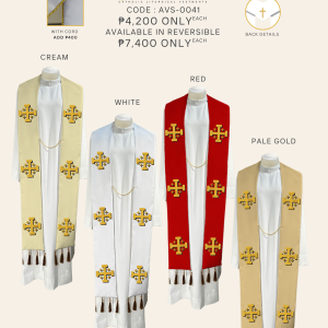 EMBROIDERED STOLE DESIGN (AVS-0041 )