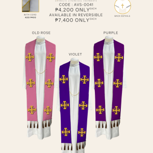 EMBROIDERED STOLE DESIGN (AVS-0041 )
