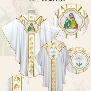 ST. JOSEPH, HUSBAND OF MARY GOTHIC CHASUBLE DESIGN (AVGC-V2-SJHM-0001)