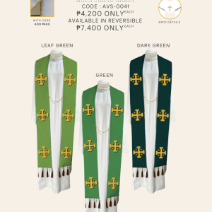 EMBROIDERED STOLE DESIGN (AVS-0041 )
