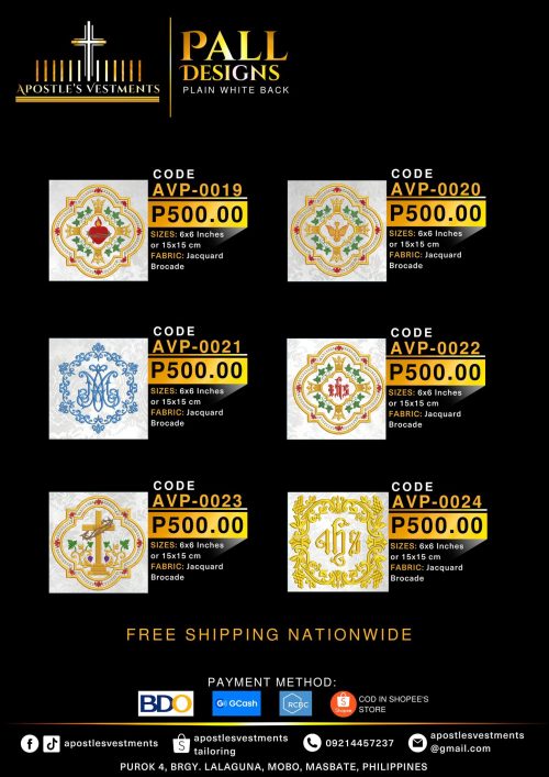 PALL DESIGNS (AVP-0019) - (AVP-0024)