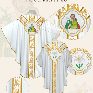 ST. JOSEPH, HUSBAND OF MARY GOTHIC CHASUBLE DESIGN (AVGC-V2-SJHM-0002)