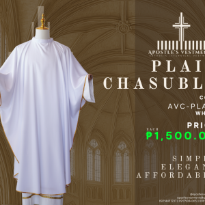 Plain Chasuble (AVC-PLAIN)