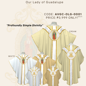 OUR LADY OF GUADALUPE GOTHIC CHASUBLE DESIGNS (AVGC-OLG-0001)