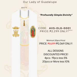 OUR LADY OF GUADALUPE STOLE DESIGNS (AVS-OLG-0001)