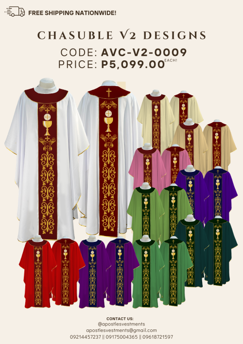 CHASUBLE V2 DESIGNS (AVC-V2-0009)
