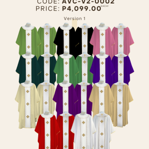 CHASUBLE V2 DESIGNS (AVC-V2-0002-V1)