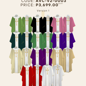 CHASUBLE V2 DESIGNS (AVC-V2-0003-V1)