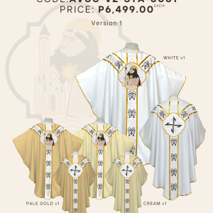ST THOMAS AQUINAS GOTHIC CHASUBLE DESIGN (AVGC-V2-STA-0001-V1)