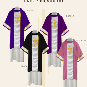 EMBROIDERED DALMATIC DESIGNS (AVD-0004)