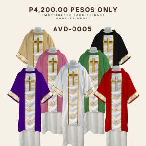 EMBROIDERED DALMATIC DESIGNS (AVD-0005)