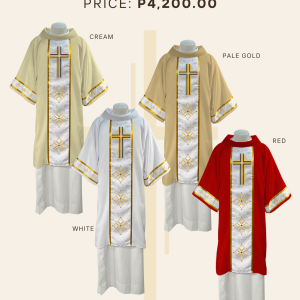 EMBROIDERED DALMATIC DESIGNS (AVD-0005)
