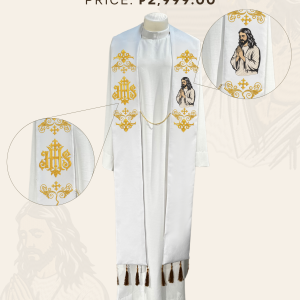 JESUS CHRIST PRAYING/PASSION STOLE DESIGNS (AVS-JP-0002)