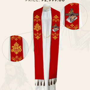 JESUS CHRIST PRAYING/PASSION STOLE DESIGNS (AVS-JP-0002)