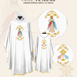 DIVINE MERCY CHASUBLE DESIGN (AVC-DM-0001)