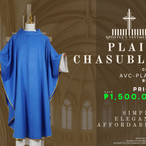 Plain Chasuble (AVC-PLAIN)