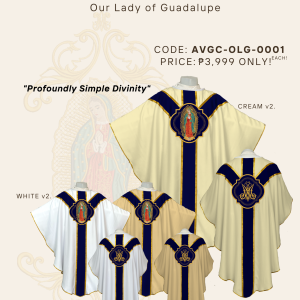 OUR LADY OF GUADALUPE GOTHIC CHASUBLE DESIGNS (AVGC-OLG-0001)