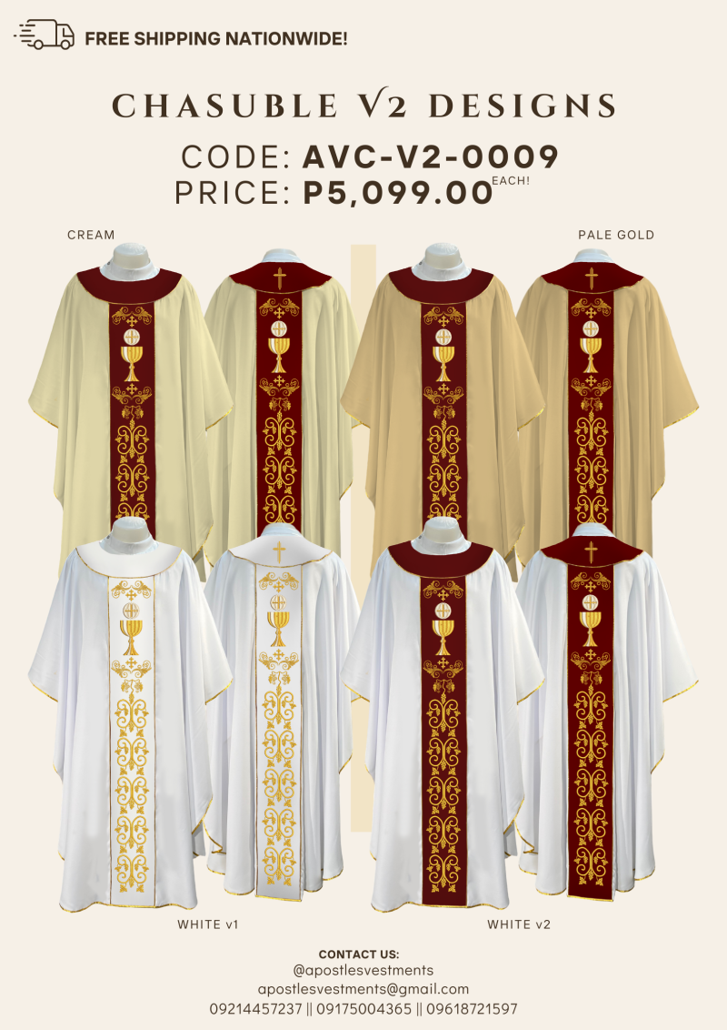 CHASUBLE V2 DESIGNS (AVC-V2-0009)