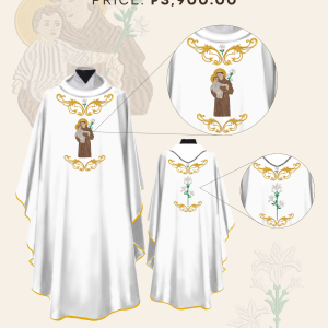 ST. ANTHONY DE PADUA CASHUABLE DESIGN (AVC-ADP-0003)