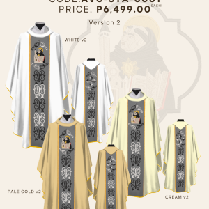 ST. THOMAS AQUINAS CHASUBLE DESIGNS (AVC-STA-0001-V2)
