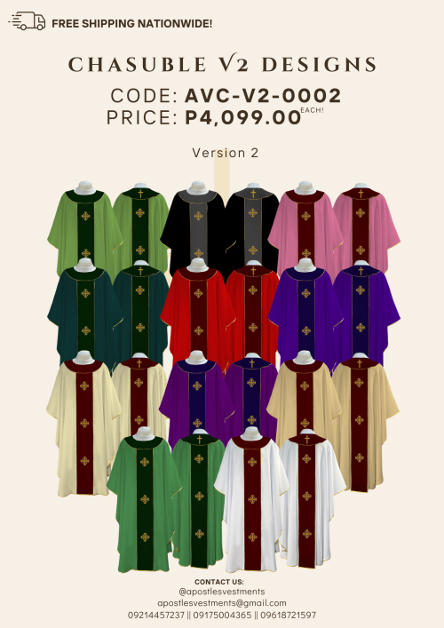 CHASUBLE V2 DESIGNS (AVC-V2-0002-V2)