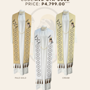 ST. THOMAS AQUINAS STOLE DESIGNS (AVS-STA-0002)