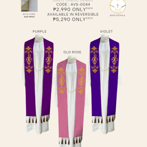 EMBROIDERED STOLE DESIGN (AVS-0044 )