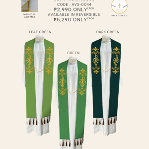 EMBROIDERED STOLE DESIGN (AVS-0044 )