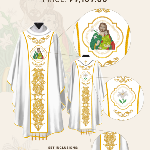 ST. JOSEPH, HUSBAND OF MARY DETACHABLE ORPHREY DESIGNS (AVDO-SJHM-0001)