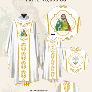 ST. JOSEPH, HUSBAND OF MARY DETACHABLE ORPHREY DESIGNS (AVDO-SJHM-0002)